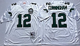 Eagles 12 Randall Cunningham White M&N Throwback Jersey,baseball caps,new era cap wholesale,wholesale hats