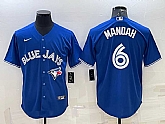 Men's Toronto Blue Jays #6 Alek Manoah Royal Cool Base Stitched Jersey,baseball caps,new era cap wholesale,wholesale hats
