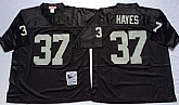 Raiders 37 Lester Hayes Black M&N Throwback Jersey,baseball caps,new era cap wholesale,wholesale hats