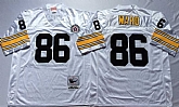 Steelers 86 Hines Ward White M&N Throwback Jersey,baseball caps,new era cap wholesale,wholesale hats