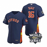 Astros 16 Aledmys Diaz Navy Nike 2022 World Series Flexbase Jersey,baseball caps,new era cap wholesale,wholesale hats