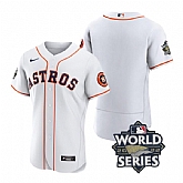 Astros Blank White Nike 2022 World Series Flexbase Jersey,baseball caps,new era cap wholesale,wholesale hats