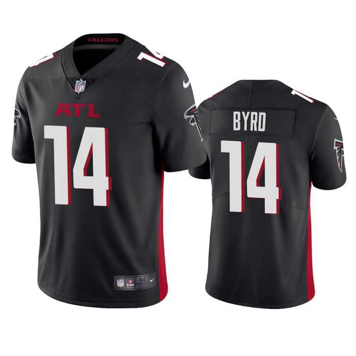 Men & Women & Youth Atlanta Falcons #14 Damiere Byrd Black Vapor Untouchable Stitched Football Jersey