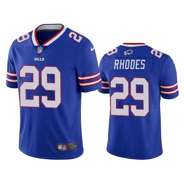 Men & Women & Youth Buffalo Bills #29 Xavier Rhodes Blue Vapor Untouchable Limited Stitched Jersey