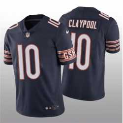 Men & Women & Youth Chicago Bears #10 Chase Claypool Navy Vapor Untouchable Limited Stitched Football Jersey
