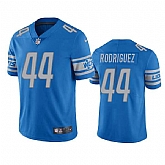 Men & Women & Youth Detroit Lions #44 Malcolm Rodriguez Blue Vapor Untouchable Limited Stitched Jersey