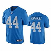 Men & Women & Youth Detroit Lions #44 Malcolm Rodriguez Blue Vapor Untouchable Limited Stitched Jerseys
