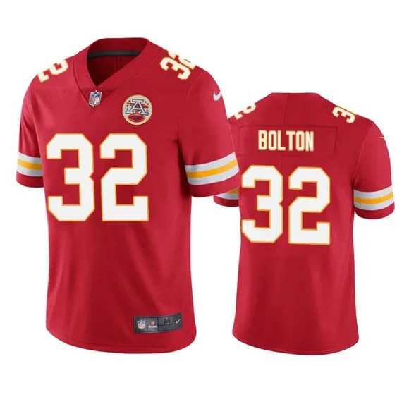 Men & Women & Youth Kansas City Chiefs #32 Nick Bolton Red Vapor Untouchable Limited Stitched NFL Jersey