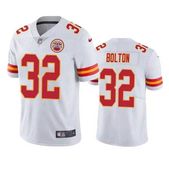 Men & Women & Youth Kansas City Chiefs #32 Nick Bolton White Vapor Untouchable Limited Stitched NFL Jersey