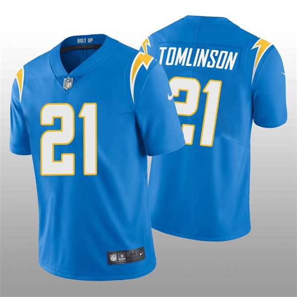 Men & Women & Youth Los Angeles Chargers #21 LaDainian Tomlinson Blue Vapor Untouchable Limited Stitched Jersey