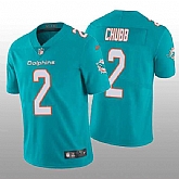 Men & Women & Youth Miami Dolphins #2 Bradley Chubb 2022 Aqua Vapor Untouchable Limited Stitched Jersey