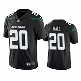 Men & Women & Youth New York Jets #20 Breece Hall 2022 Black Vapor Untouchable Limited Stitched Jersey