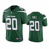 Men & Women & Youth New York Jets #20 Breece Hall 2022 Green Vapor Untouchable Limited Stitched Jersey