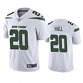 Men & Women & Youth New York Jets #20 Breece Hall 2022 White Vapor Untouchable Limited Stitched Jersey