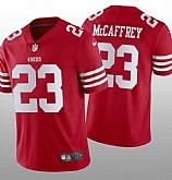 Men & Women & Youth San Francisco 49ers #23 Christian McCaffrey Red Vapor Untouchable Stitched Jersey