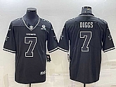 Men's Dallas Cowboys #7 Trevon Diggs Black With 1960 Patch Limited Stitched Football Jersey,baseball caps,new era cap wholesale,wholesale hats