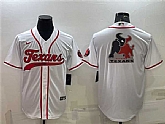 Men's Houston Texans White Team Big Logo With Patch Cool Base Stitched Baseball Jersey,baseball caps,new era cap wholesale,wholesale hats
