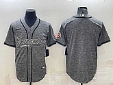 Men's Cincinnati Bengals Blank Grey Gridiron Cool Base Stitched Baseball Jersey,baseball caps,new era cap wholesale,wholesale hats