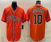 Men's Houston Astros #10 Yuli Gurriel Orange Stitched MLB Cool Base Nike Jersey,baseball caps,new era cap wholesale,wholesale hats