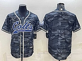 Men's Indianapolis Colts Blank Grey Camo With Patch Cool Base Stitched Baseball Jersey,baseball caps,new era cap wholesale,wholesale hats