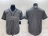 Men's Los Angeles Chargers Blank Grey Gridiron Cool Base Stitched Baseball Jersey,baseball caps,new era cap wholesale,wholesale hats