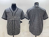 Men's Los Angeles Rams Blank Grey Gridiron Cool Base Stitched Baseball Jersey,baseball caps,new era cap wholesale,wholesale hats