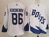 Lightning 86 Nikita Kucherov White 2022 NHL Stadium Series Adidas Jersey,baseball caps,new era cap wholesale,wholesale hats
