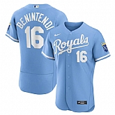 Royals 16 Andrew Benintendi Light Blue Nike 2022 Alternate Flexbase Jersey Dzhi,baseball caps,new era cap wholesale,wholesale hats