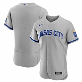 Royals Blank Gray Nike 2022 Alternate Flexbase Jersey Dzhi,baseball caps,new era cap wholesale,wholesale hats