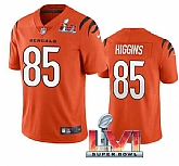Nike Bengals Men & Women & Youth 85 Tee Higgins Orange 2022 Super Bowl LVI Vapor Limited Jersey,baseball caps,new era cap wholesale,wholesale hats