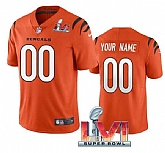 Nike Bengals Men & Women & Youth Customized Orange 2022 Super Bowl LVI Vapor Limited Jersey,baseball caps,new era cap wholesale,wholesale hats