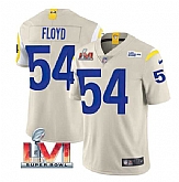 Nike Rams Men & Women & Youth 54 Leonard Floyd Bone 2022 Super Bowl LVI Vapor Limited Jersey,baseball caps,new era cap wholesale,wholesale hats