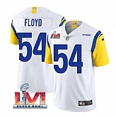 Nike Rams Men & Women & Youth 54 Leonard Floyd White 2022 Super Bowl LVI Vapor Limited Jersey,baseball caps,new era cap wholesale,wholesale hats