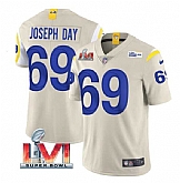 Nike Rams Men & Women & Youth 69 Sebastian Joseph Day Bone 2022 Super Bowl LVI Vapor Limited Jersey,baseball caps,new era cap wholesale,wholesale hats