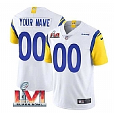 Nike Rams Men & Women & Youth Customized White 2022 Super Bowl LVI Vapor Limited Jersey,baseball caps,new era cap wholesale,wholesale hats