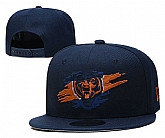 Bears Team Logo Red New Era Adjustable Hat YD,baseball caps,new era cap wholesale,wholesale hats