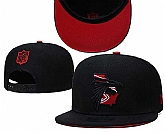 Falcons Team Logo Black New Era Adjustable Hat GS,baseball caps,new era cap wholesale,wholesale hats