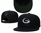 Packers Team Logo Black New Era Adjustable Hat GS,baseball caps,new era cap wholesale,wholesale hats