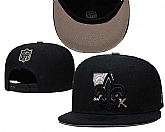 Saints Team Logo Black New Era Adjustable Hat GS,baseball caps,new era cap wholesale,wholesale hats