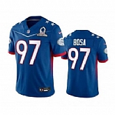 Nike 49ers 97 Bosa Blue 2022 NFC Pro Bowl Limited Jersey,baseball caps,new era cap wholesale,wholesale hats