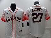 Astros 27 Jose Altuve White Nike Drift Fashion Cool Base Jersey,baseball caps,new era cap wholesale,wholesale hats