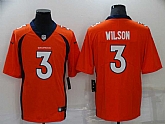 Nike Broncos 3 Russell Wilson Orange Vapor Untouchable Limited Jersey,baseball caps,new era cap wholesale,wholesale hats