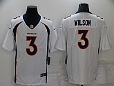 Nike Broncos 3 Russell Wilson White Vapor Untouchable Limited Jersey,baseball caps,new era cap wholesale,wholesale hats