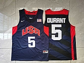 USA 5 Kevin Durant Navy 2012 Olympic Basketball Team Jersey,baseball caps,new era cap wholesale,wholesale hats