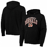 Cincinnati Bengals '47 Double Decker Headline Fleece Pullover Hoodie Black,baseball caps,new era cap wholesale,wholesale hats