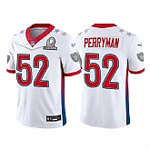Las Vegas Raiders 52 Denzel Perryman 2022 White AFC Pro Bowl Jersey Dyin,baseball caps,new era cap wholesale,wholesale hats