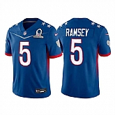 Los Angeles Rams 5 Jalen Ramsey 2022 Royal Pro Bowl Stitched Jersey Dyin,baseball caps,new era cap wholesale,wholesale hats