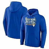 Los Angeles Rams Fanatics Branded Super Bowl LVI Champions Big & Tall Parade Pullover Hoodie Royal,baseball caps,new era cap wholesale,wholesale hats