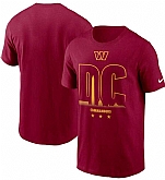 Men's Washington Commanders Nike Burgundy Local T-Shirt,baseball caps,new era cap wholesale,wholesale hats