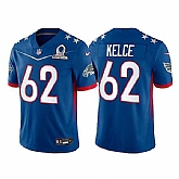 Philadelphia Eagles 62 Jason Kelce Blue 2022 NFC Pro Bowl Limited Jersey Dyin,baseball caps,new era cap wholesale,wholesale hats